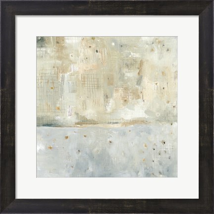 Framed Dreaming of the Shore Neutral Print