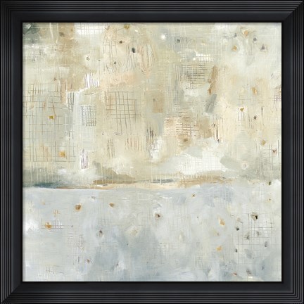 Framed Dreaming of the Shore Neutral Print