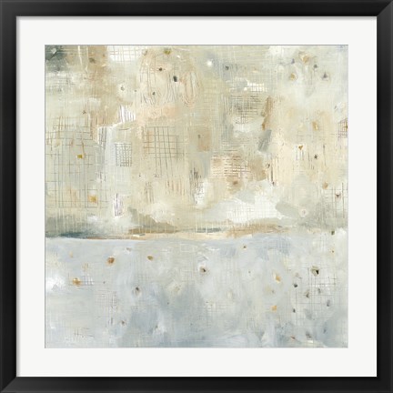 Framed Dreaming of the Shore Neutral Print