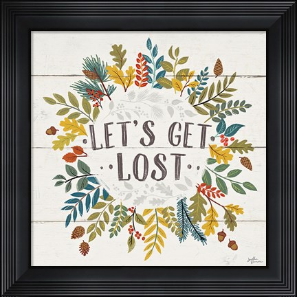 Framed Peace and Lodge II Print