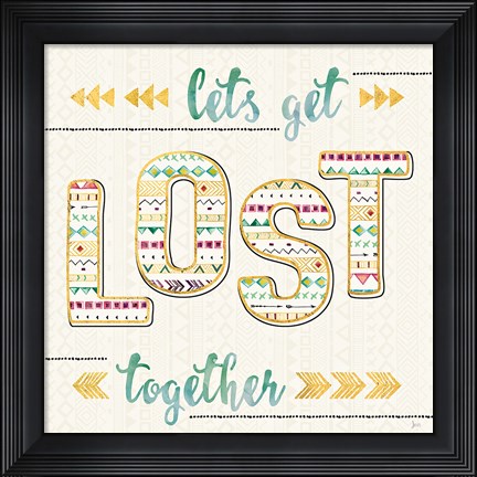 Framed Boho Quotes I Print