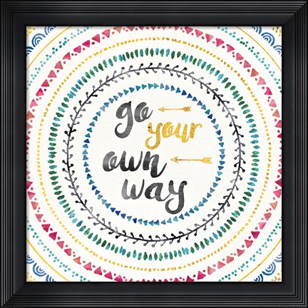 Framed Wild and Free II Print