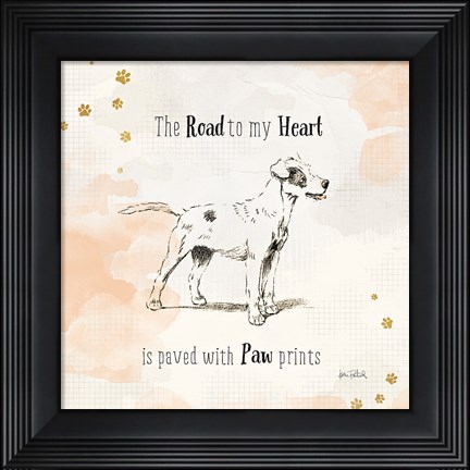 Framed Furry Friends I Print