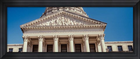Framed Government building, Mississippi State Capitol, Jackson, Mississippi Print