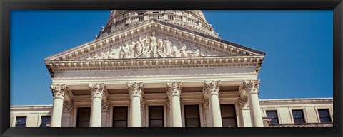 Framed Government building, Mississippi State Capitol, Jackson, Mississippi Print