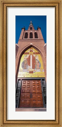 Framed Cathedral of St. Peter the Apostle, Jackson, Mississippi Print