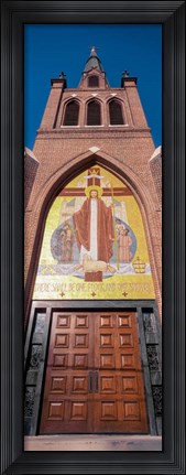 Framed Cathedral of St. Peter the Apostle, Jackson, Mississippi Print