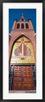 Framed Cathedral of St. Peter the Apostle, Jackson, Mississippi Print