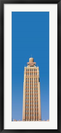 Framed Standard Life Building, Jackson, Mississippi Print
