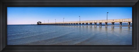 Framed Pier in Biloxi, Mississippi Print