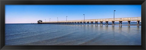Framed Pier in Biloxi, Mississippi Print