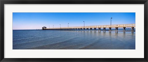 Framed Pier in Biloxi, Mississippi Print