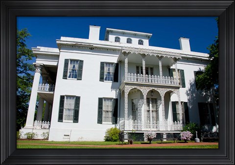Framed Stanton Hall&#39; 1857, Antebellum house, Natchez, Mississippi Print