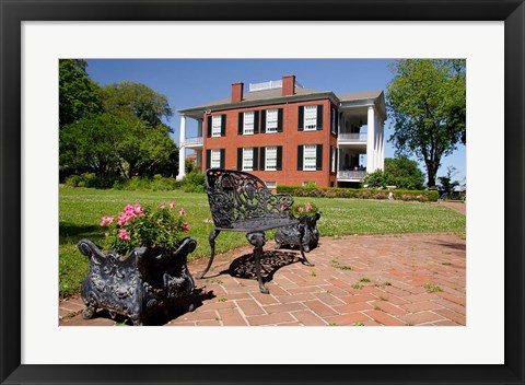 Framed Rosalie&#39; house, 1820, Union Headquarters, Natchez, Mississippi Print