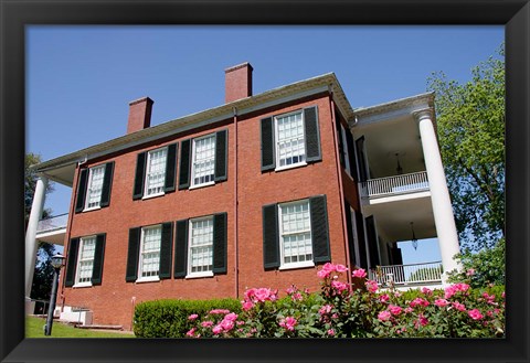 Framed Mississippi, Natchez, Rosalie house Print