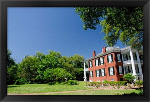 Framed Mississippi, Rosalie house Print