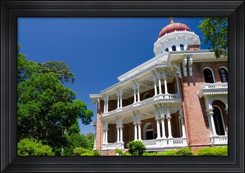 Framed Longwood&#39; house built in Oriental Villa style, 1859, Natchez, Mississippi Print