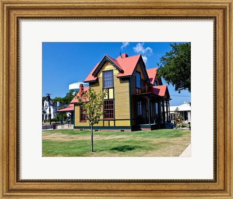 Framed Tennessee Williams Home, Columbus, Mississippi Print