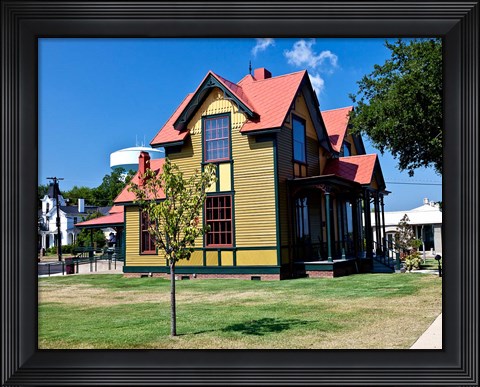 Framed Tennessee Williams Home, Columbus, Mississippi Print