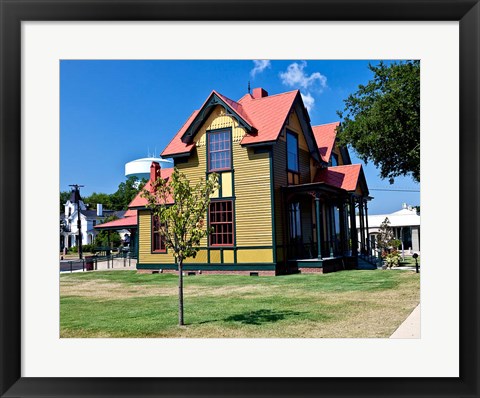 Framed Tennessee Williams Home, Columbus, Mississippi Print