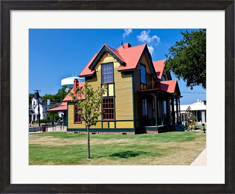 Framed Tennessee Williams Home, Columbus, Mississippi Print
