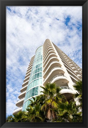 Framed Mississippi, Biloxi, Condos, Beach Boulevard Print