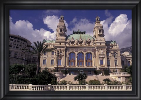 Framed Monte Carlo Casino, Monaco Print