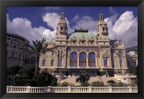 Framed Monte Carlo Casino, Monaco Print