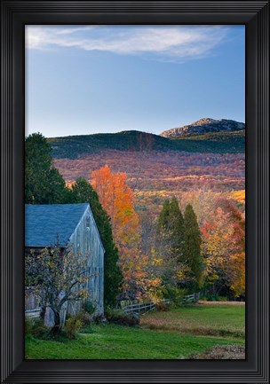 Framed Mt Monadnock, Jaffrey, New Hampshire Print