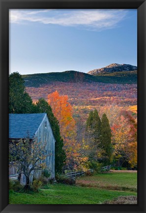 Framed Mt Monadnock, Jaffrey, New Hampshire Print