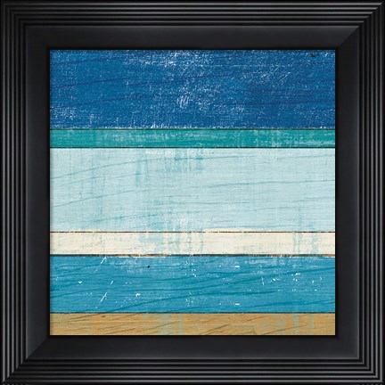 Framed Beachscape VI Print