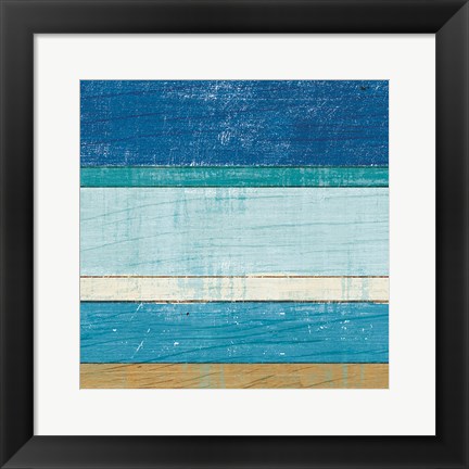 Framed Beachscape VI Print