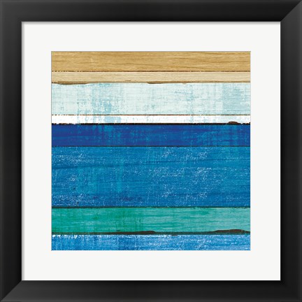 Framed Beachscape V Print