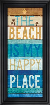 Framed Beachscape Inspiration IV Print