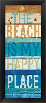 Framed Beachscape Inspiration IV Print