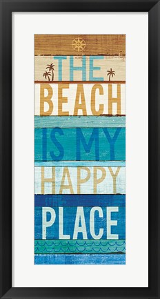 Framed Beachscape Inspiration IV Print