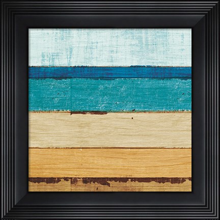 Framed Beachscape III Print