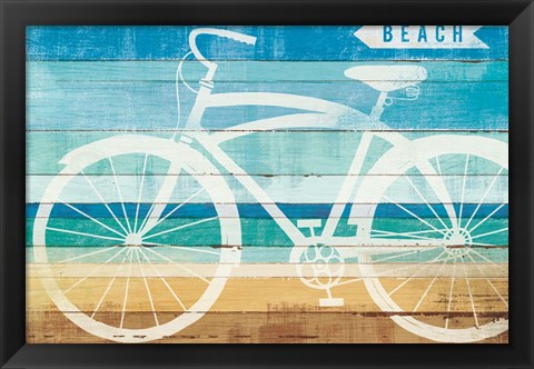 Framed Beachscape Cruiser II Print