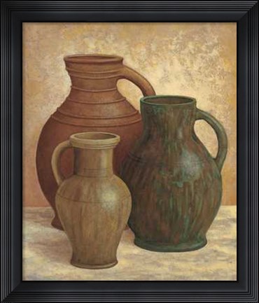 Framed Vasi di Terracotta Print