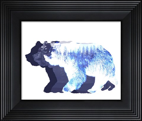 Framed Just The Bear Necessities Print