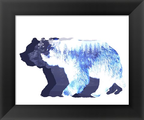 Framed Just The Bear Necessities Print