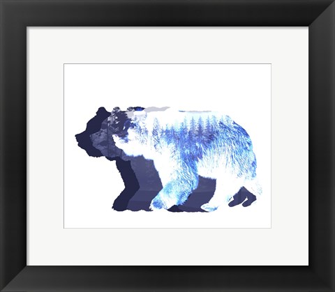 Framed Just The Bear Necessities Print