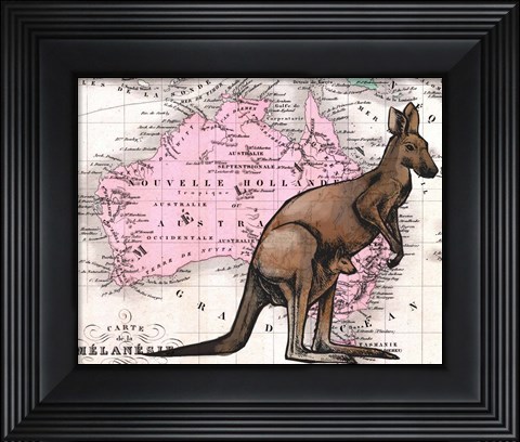 Framed Long Jump Print