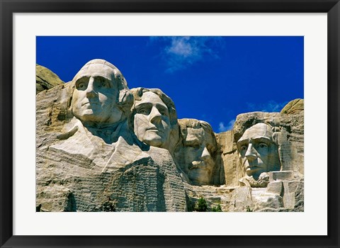 Framed Mount Rushmore in South Dakota Print