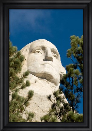 Framed Mount Rushmore, Black Hills, South Dakota Print
