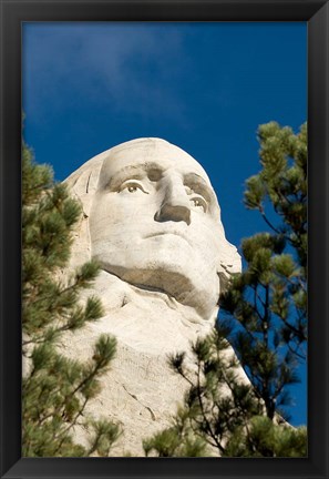 Framed Mount Rushmore, Black Hills, South Dakota Print