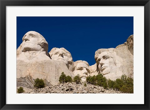 Framed Mount Rushmore, Keystone, Black Hills, South Dakota Print