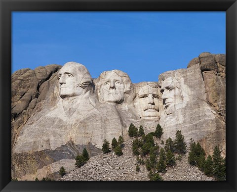 Framed Mount Rushmore National Monument, South Dakota Print