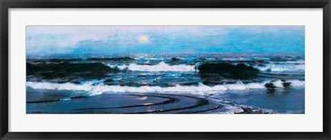 Framed Alexander Harrison - Twilight Size 39.5x15 Print