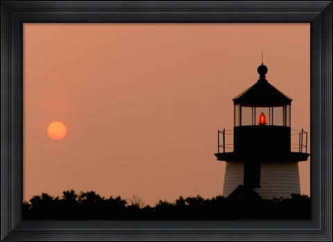 Framed Brand Point Island, Nantucket Print